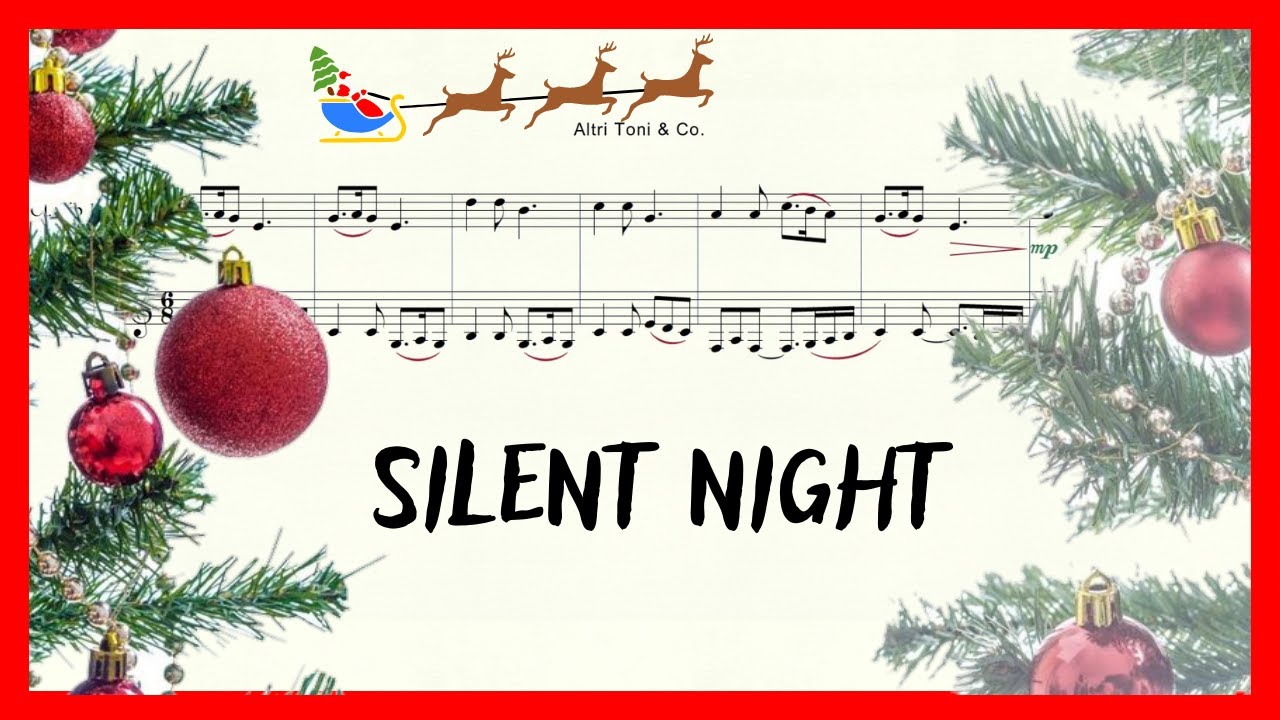 SPARTITO Silent night - Clarinet duet | Astro del ciel