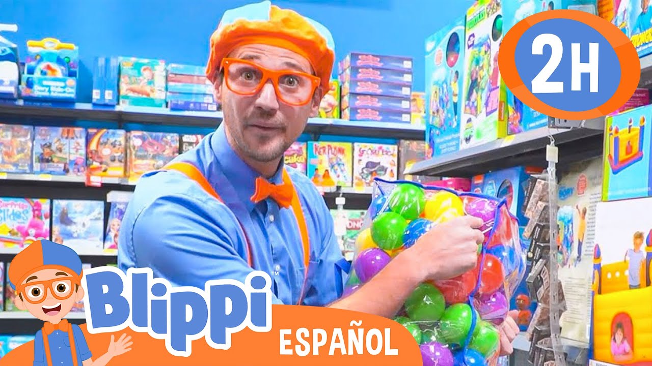 Aprende Colores en la Juguetería | Blippi | Moonbug Kids Parque de Juegos