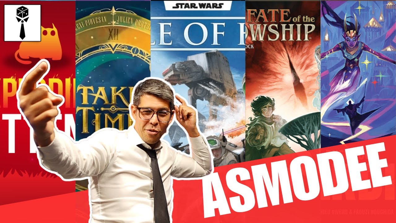 Découvre les nouveaux jeux Asmodee 2025 !