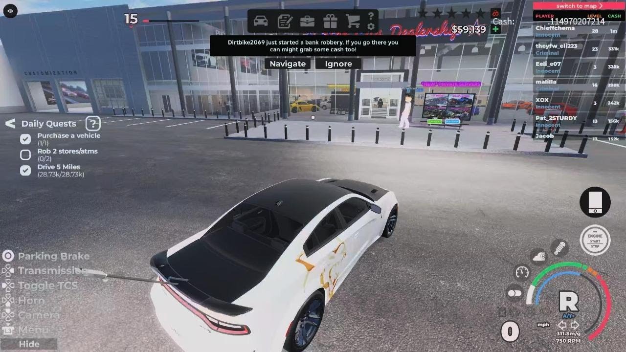 Pulled up to a car meet