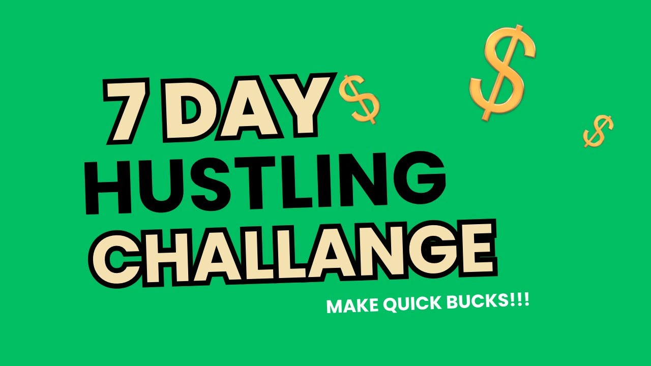 7 Day Money Making Challenge: Zero to $100 Online!