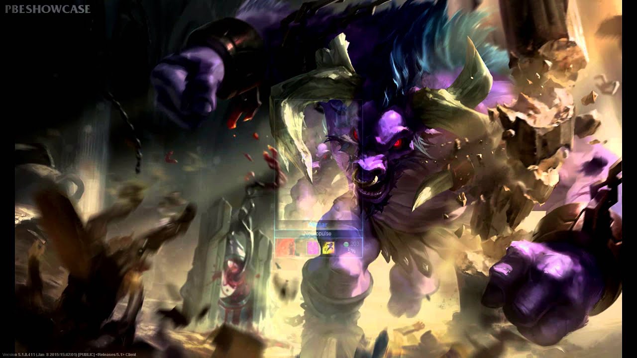 Classic Alistar Splash Art Preview [1/8 PBE Update]
