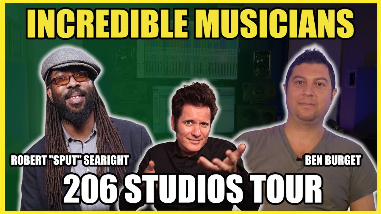 Incredible Studio Tour: Ben Burget & Drummer Robert 