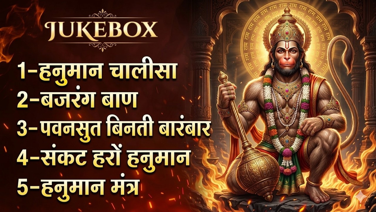 Powerful Hanuman Bhajan  | Hanuman Chalisa | Bajrang Baan | Sankat Mochan Hanuman | Hanuman 2026