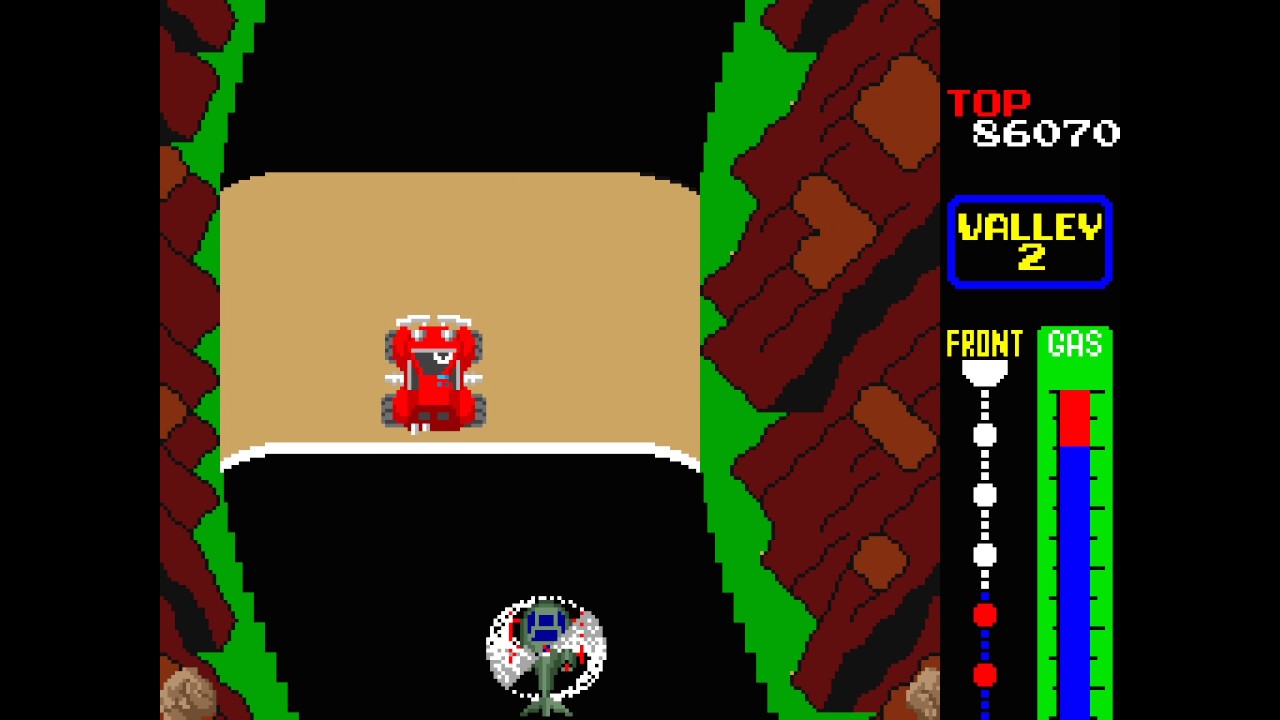 Arcade Game: The Battle-Road (1984 Irem)