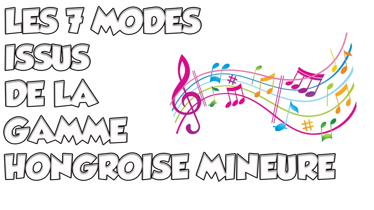 LES 7 MODES ISSUS DE LA GAMME HONGROISE MINEURE - LE GUITAR VLOG 198