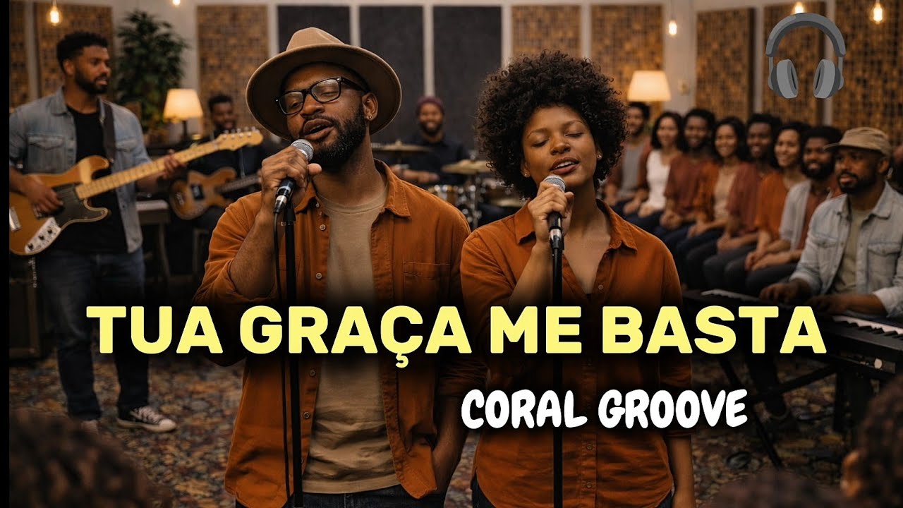 🤯 TUA GRAÇA ME BASTA no mais puro SOUL GROOVE que vai ouvir hoje! (Coral Groove)