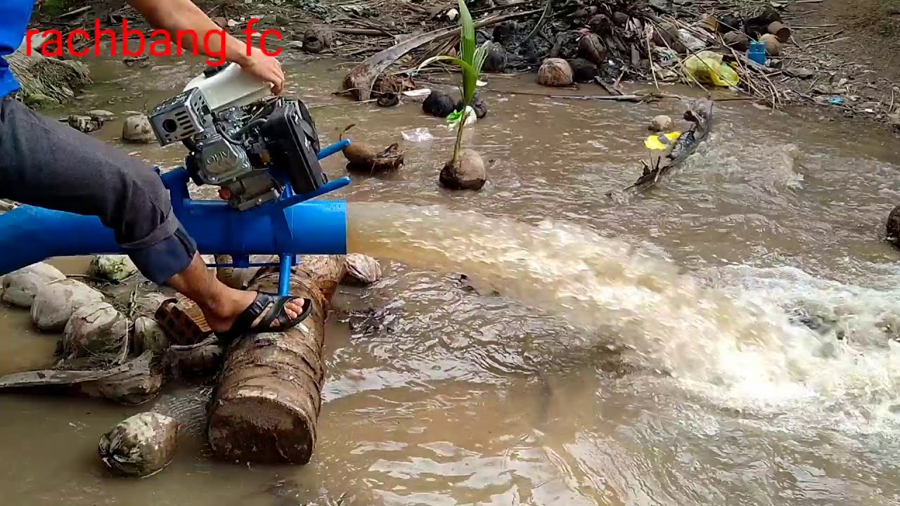 máy bơm nước Honda 5.5hp siêu mạnh , xài chân vịt thái lan