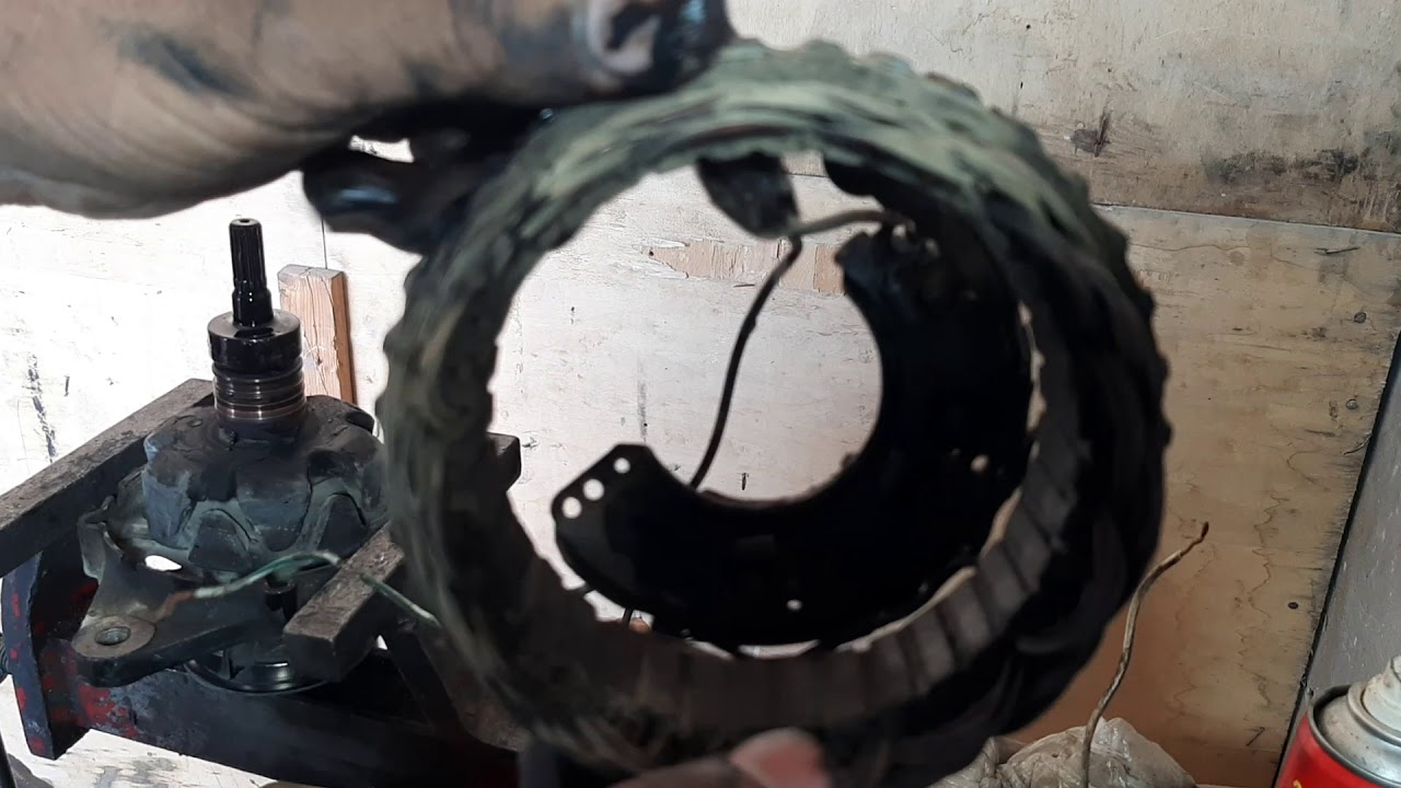 عطل دينمو بسبب الزيت وتاكل  الشربونات