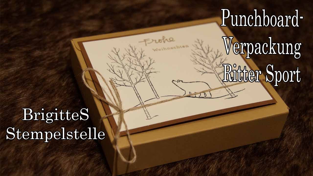 Punchboardverpackung für Ritter Sport