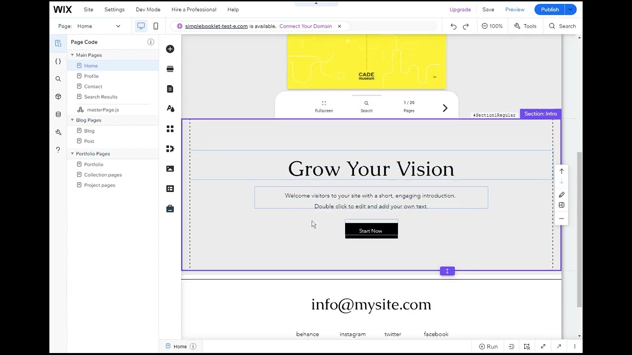 Adding a PDF viewer flipbook on a wix webpage