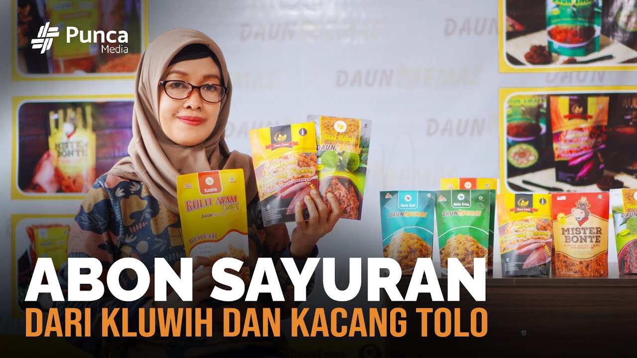 Ibu Produktif Ciptakan Abon Sayuran Untuk Vegetarian Serasa Makan Abon Daging - Abon Daun Emas