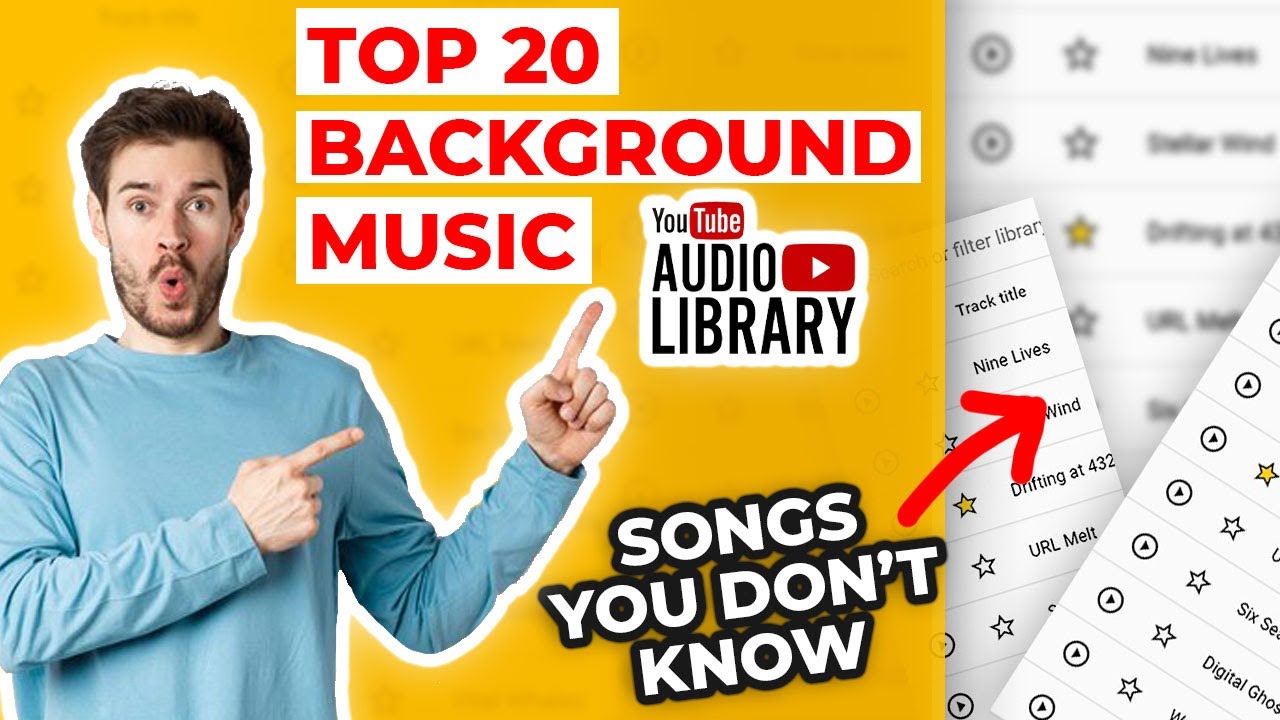 Top 20 Background Songs from YouTube Audio Library | New Music