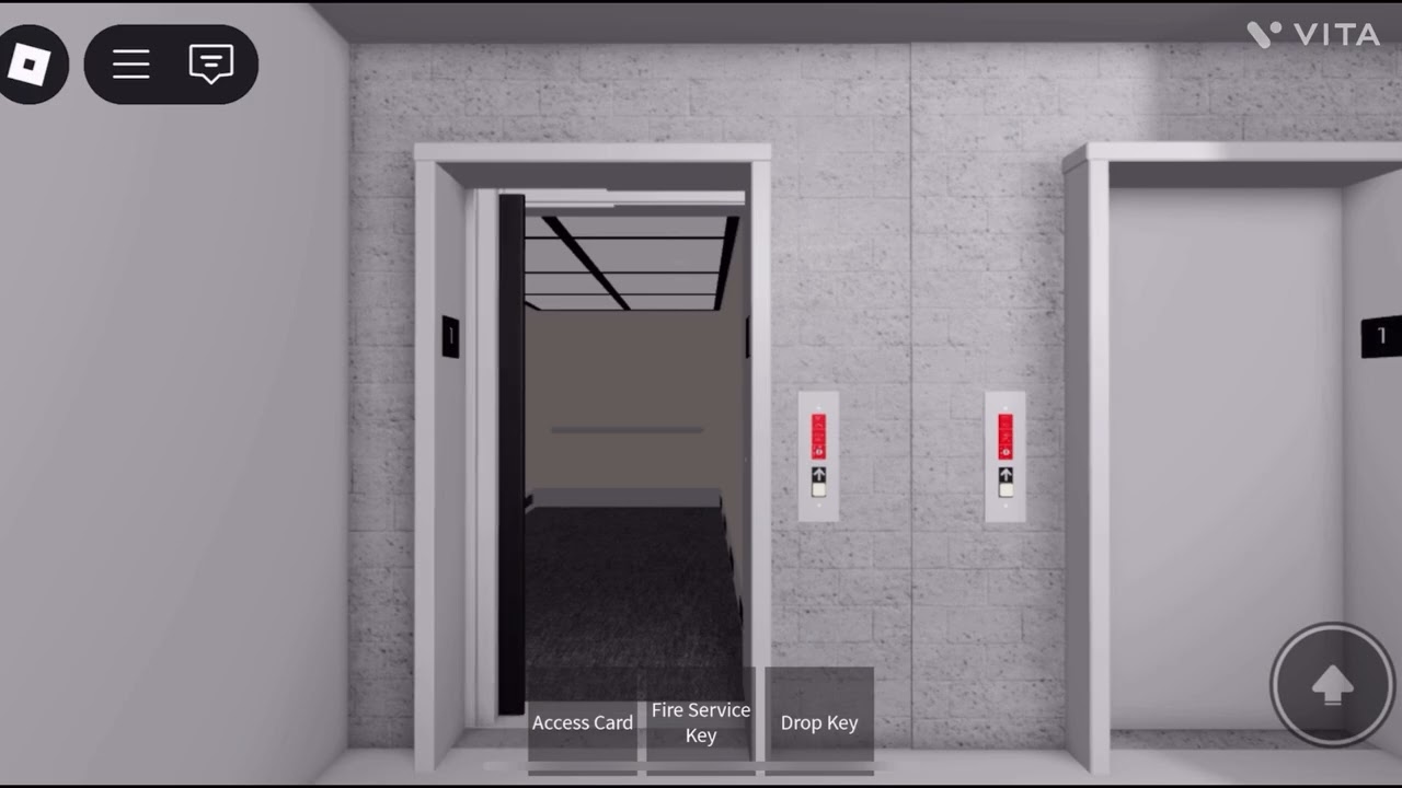 Elevators at the Cortex Elevators - Parking Grage