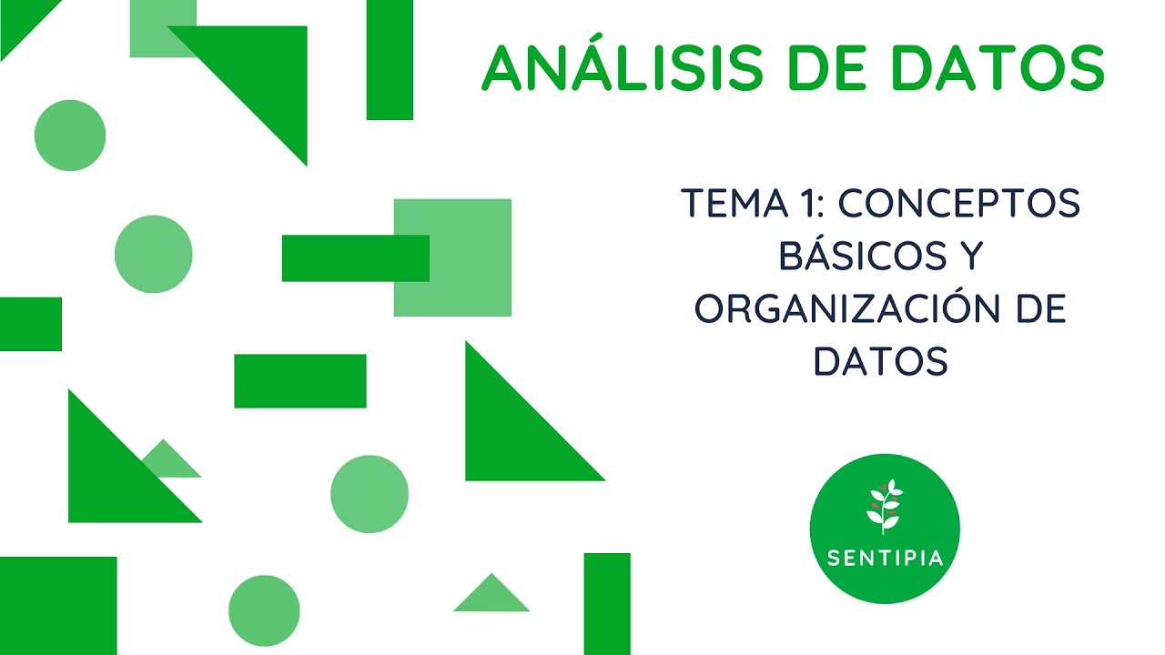 Tema 1 ANÁLISIS DE DATOS: organización de datos (Psicología UNED)