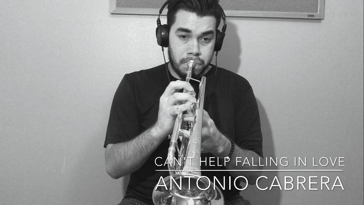 (Headphones Recommended) Can't Help Falling in Love- Trumpet Cover