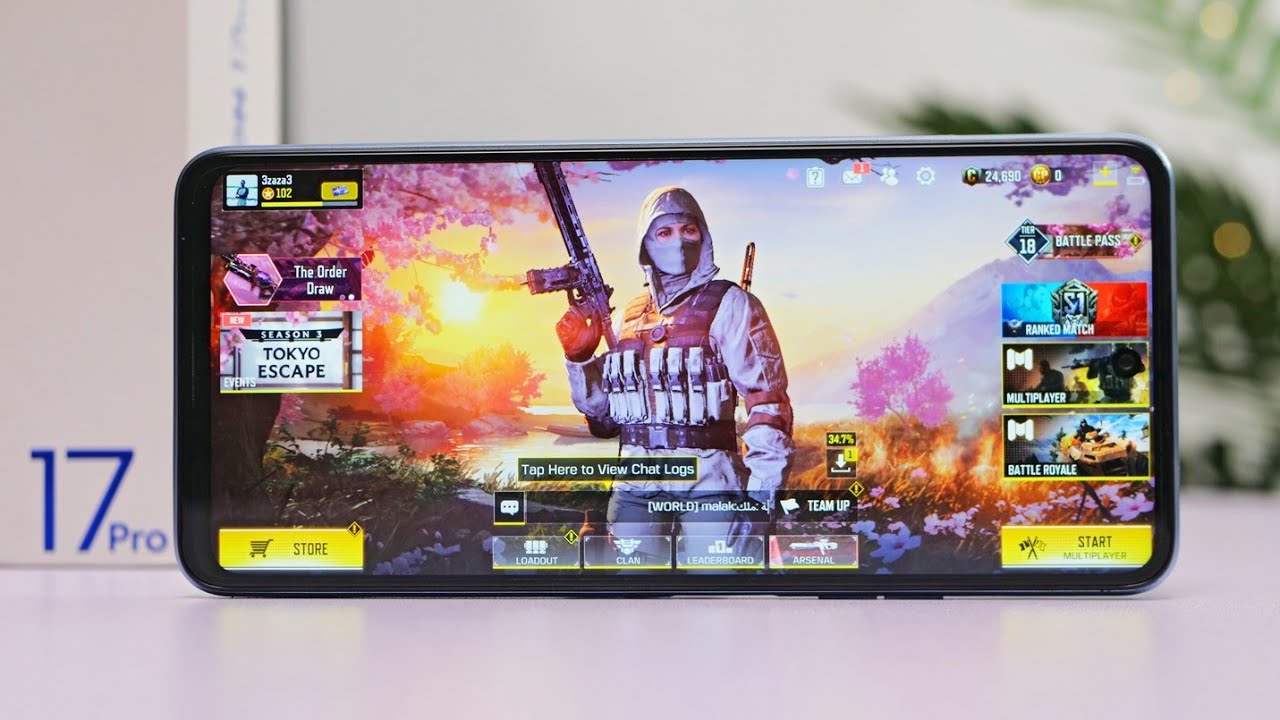 TECNO Camon 17 Pro Gaming Test Review - CODM