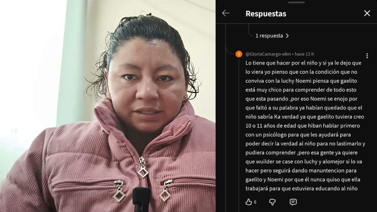 LE COMENTAN A NOEMÍ QUE LA VIERON EN UN CENTRO COMERCIAL CON SU EX Y SU NIÑO VEAN SU REACCIÓN.