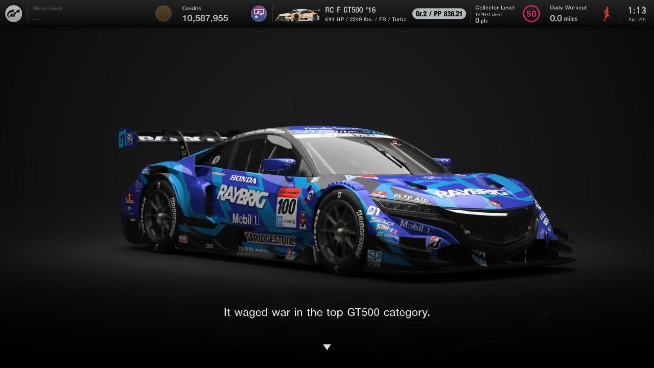 GT7: All About the 2016 Honda NSX CONCEPT-GT