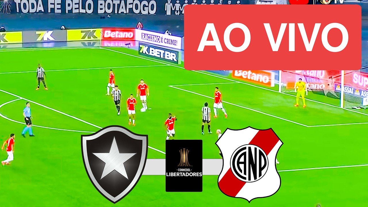 BOTAFOGO X NACIONAL POTOSI AO VIVO COM IMAGENS - LIBERTADORES 2026 - JOGO DE HOJE!