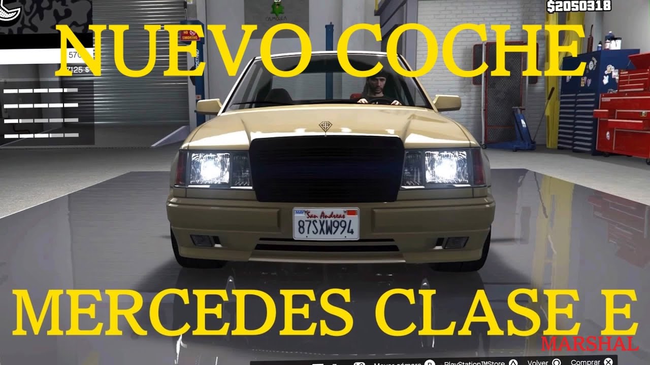 ❌ GTA 5 online. Tuneando el Mercedes-Benz 190 Evo II. 1.8 GTA/DOLLAR.