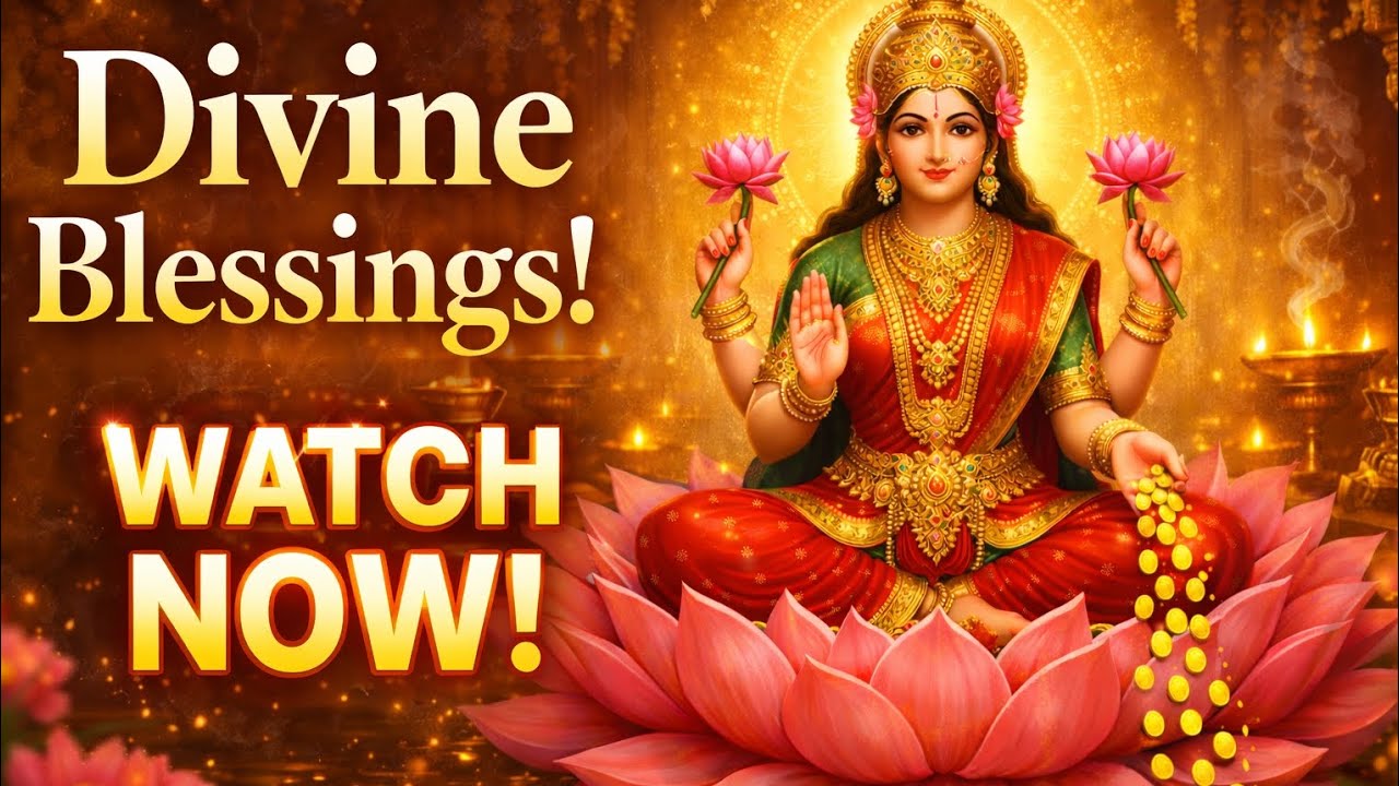 Sri Lakshmi Ashtottara Shatanamavali | 108 Names of Goddess Lakshmi | Divine Blessings