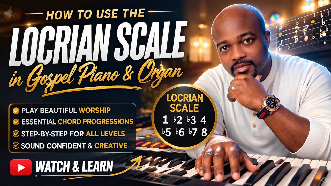 How To Use The Locrian Sound In Gospel Piano and Organ
