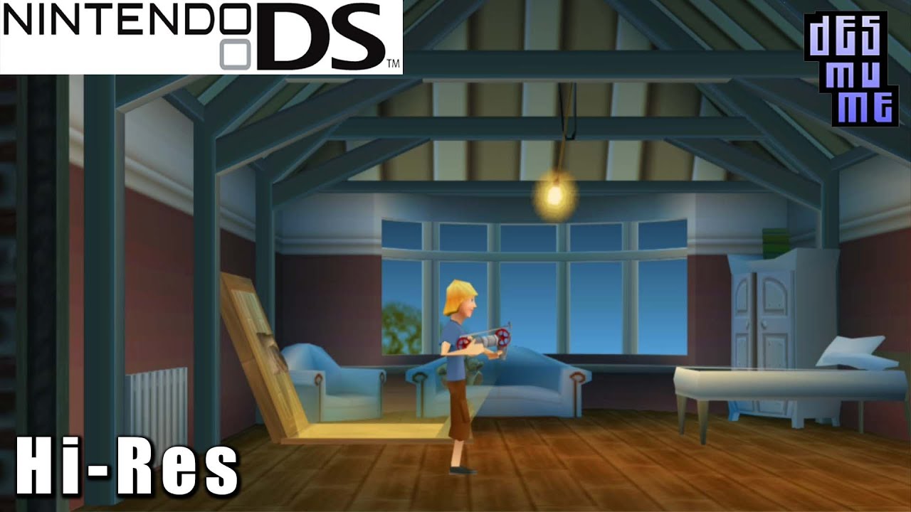 Aliens in the Attic - Nintendo DS Gameplay High Resolution (DeSmuME)
