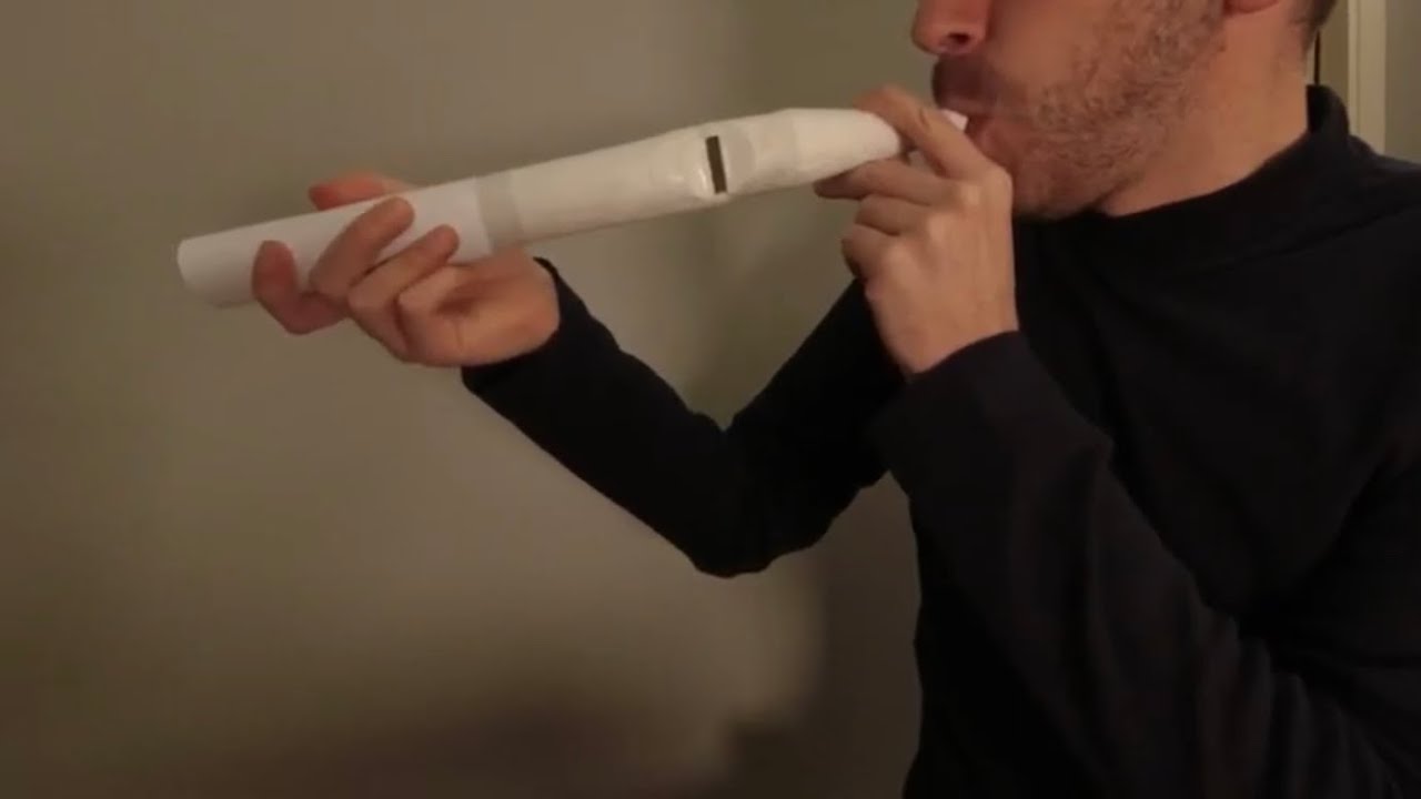 Homemade paper organ pipes - Canna ad anima di carta fai da te - Organo a canne