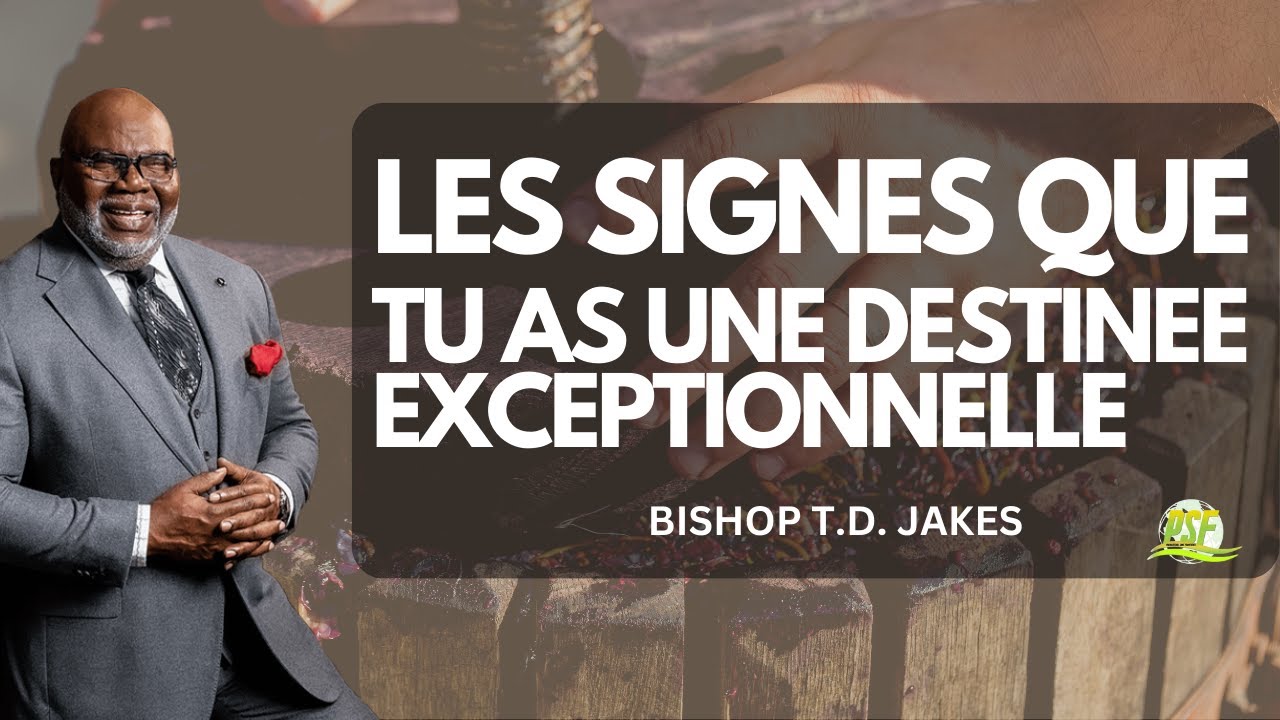 Quand Dieu te Prépare Ça Peut Faire Très Mal, Mais Il a un Plan | Bishop T.D. Jakes