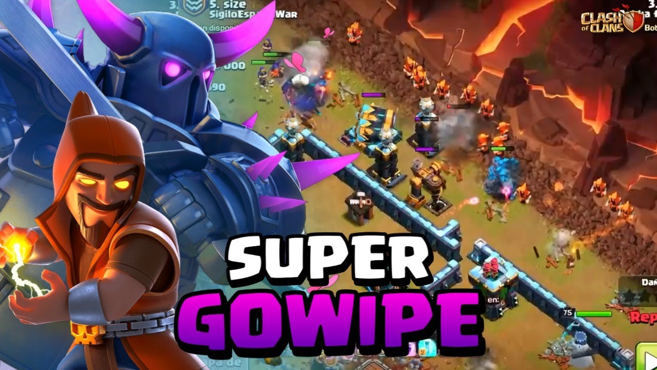 SUPER GOWIPE TH13 2021 🔥🔥 ATAQUE con GOLEMS PEKKAS y SUPER MAGOS 2021 🔥🔥 PLENOS TH13 2021