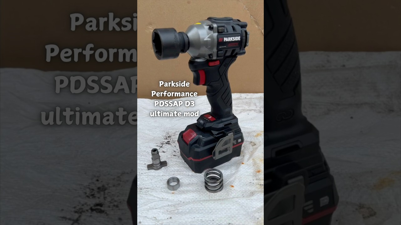Parkside Performance PDSSAP D3 ultimate modification.