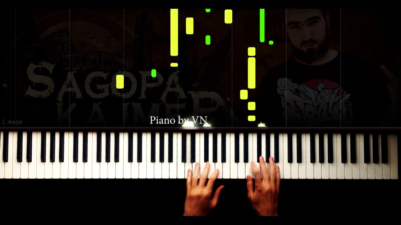 Sagopa Kajmer - Ateşden Gömlek - Duygusal - Piano Tutorial by VN