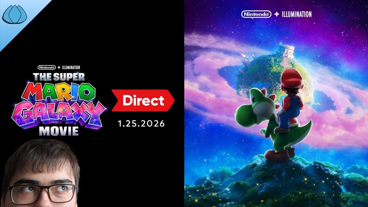 Reacting to The Super Mario Galaxy Movie Direct (25.01.2026)