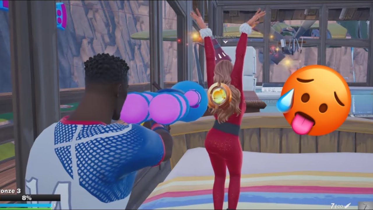 SO ME AND SUS GAMER GIRL 1V1ED WITH SNIPERS ONLY…. (GONE CRAZY!) 