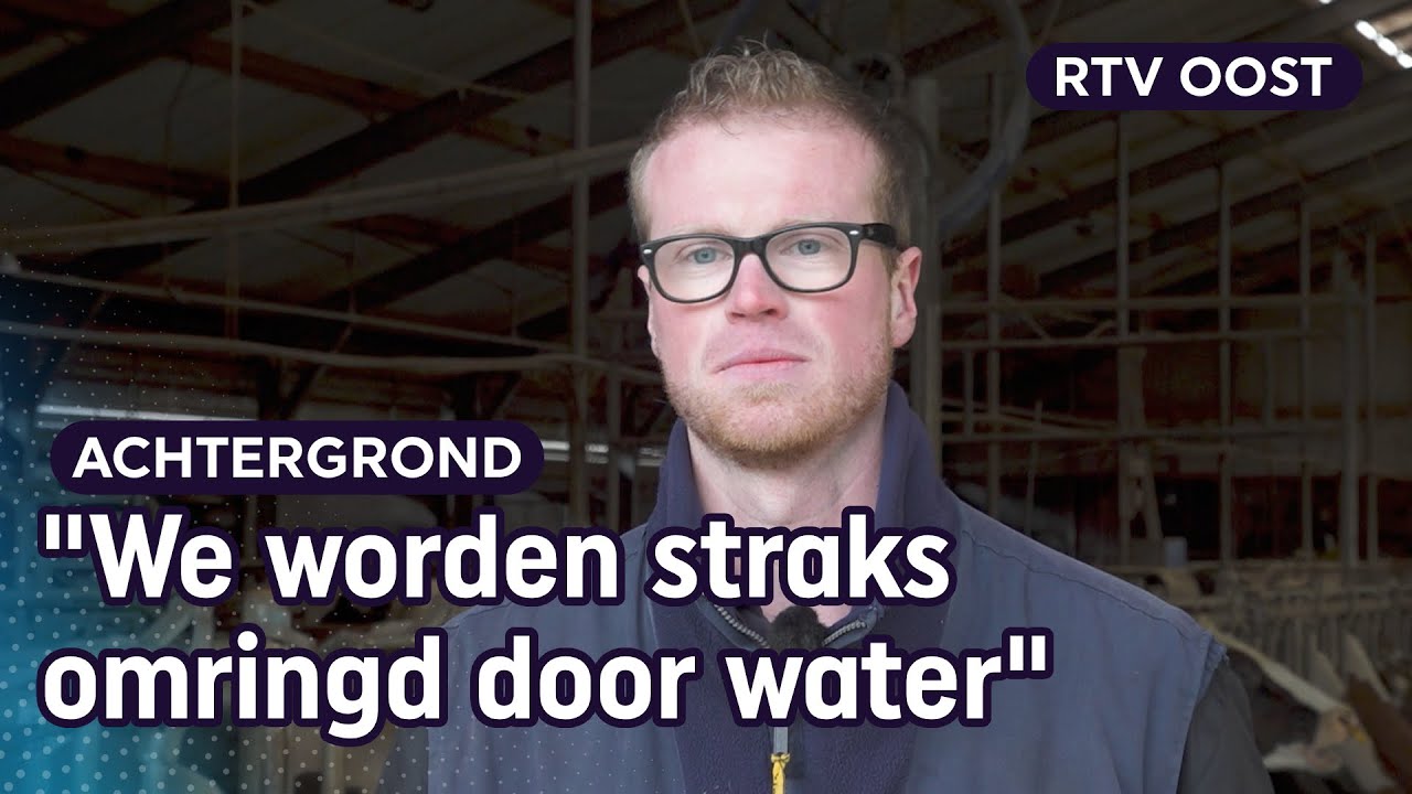 Boeren en burgers in tranen door verhoging waterpeil voor natuur | RTV Oost