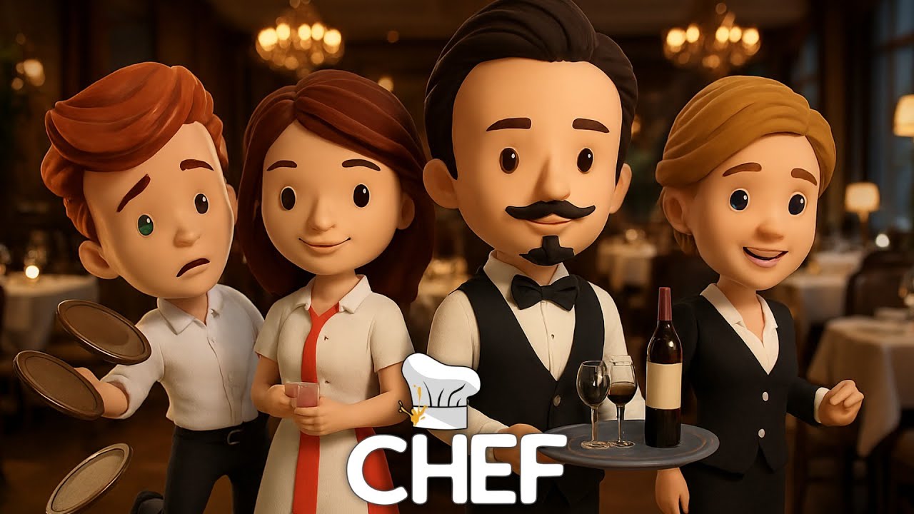KENDİ RESTORANIMI AÇIP ŞEF OLDUM / Chef A Restaurant Tycoon Game Türkçe Oynanış 2025