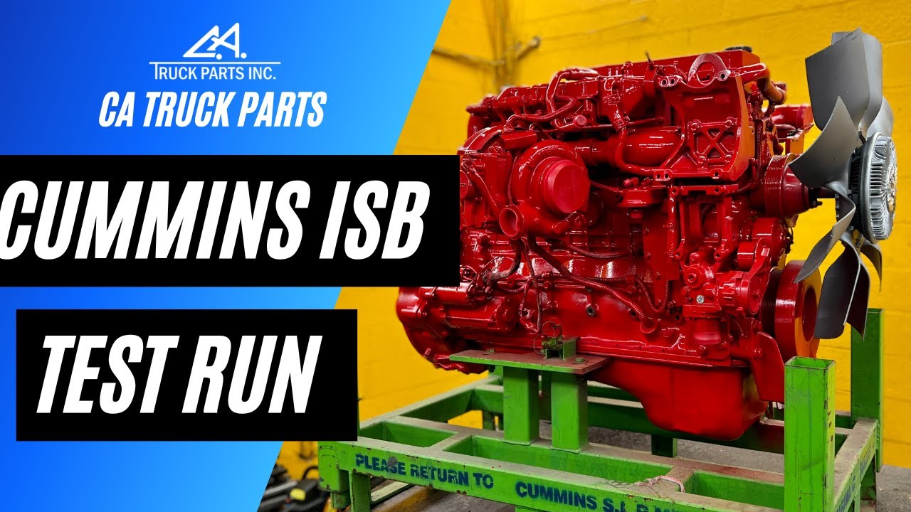 2008 Cummins ISB 6.7 Engine For Sale, 220HP 3945 VIDEO | CA TRUCK PARTS, INC.
