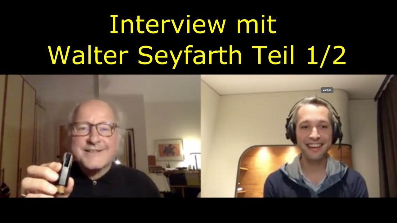 Walter Seyfarth // Interview: Die Es-Klarinette & D-Klarinette 1/2