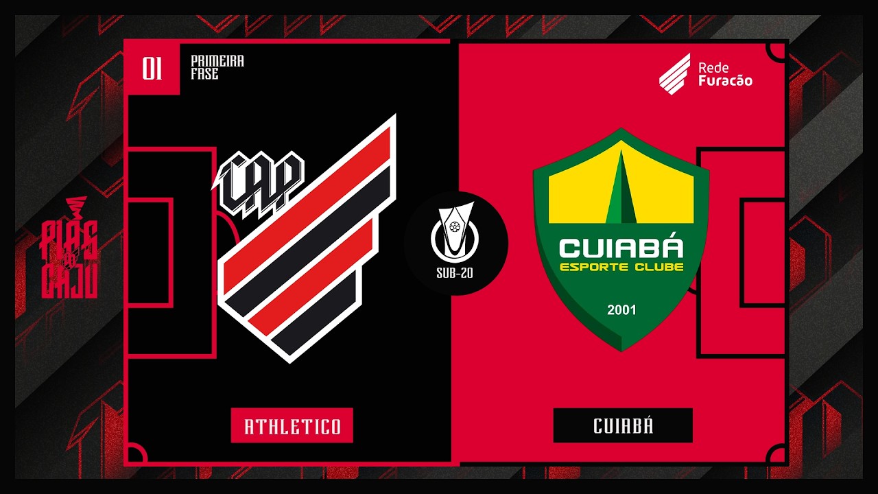Athletico Paranaense x Cuiabá - Brasileiro Sub-20  2026 | 🎥📺 AO VIVO E COM IMAGENS