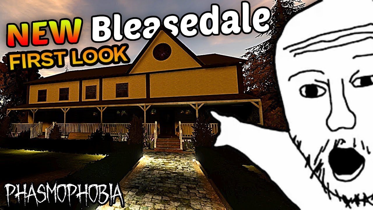 FIRST LOOK at Playing The NEW Reworked Bleasedale | Phasmophobia