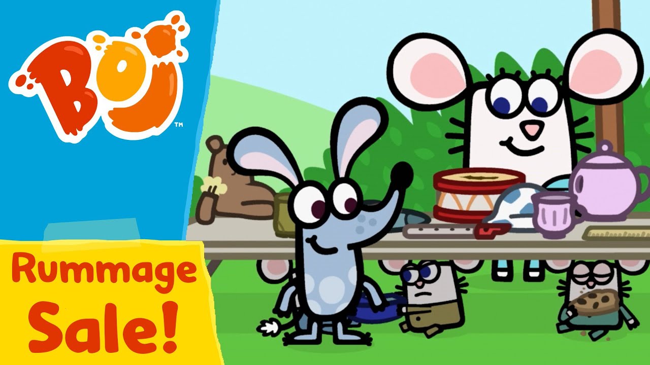 Boj - The Big Rummage Sale! | Cartoons for Kids