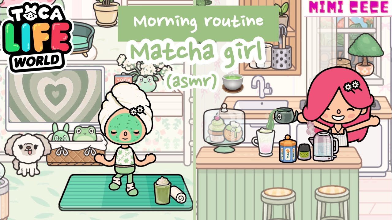 ASMR ROUTINE BUỔI SÁNG CỦA CÔ NÀNG MATCHA 🍵🍃 | ASMR MORNING ROUTINE OF A MATCHA GIRL