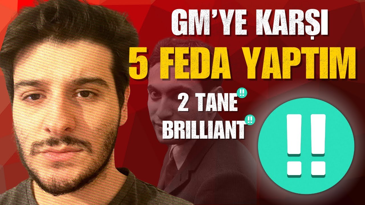 Hayatımın En İyi Maçını Oynadım! GM Rakibime Tüm Taşlarımı Feda Ettim!
