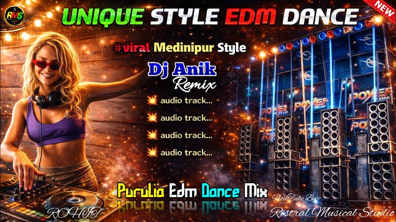 UNIQUE STYLE EDM DANCE CLUB MIX 🤩 PURULIA EDM DROP MIX 🤩 DJ ANIK REMIX 🤩 DJ SIDAY DROP MIX