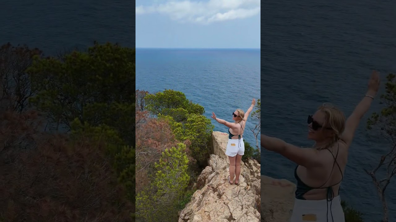 hermoso mirador Cap de Negre. Javea