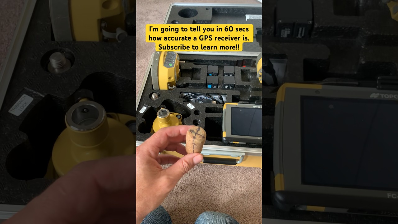 In 60 secs you&rsquo;ll learn how accurate a GPS receiver is!!