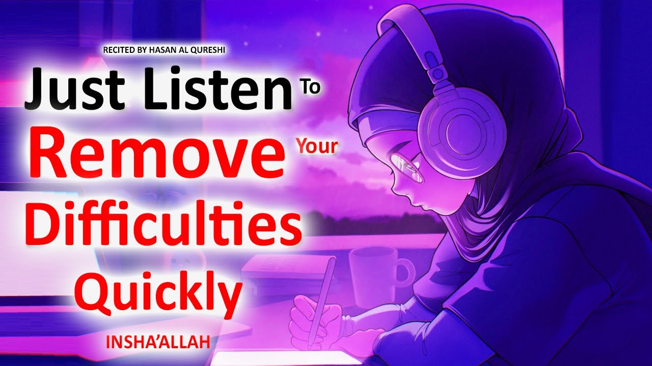 JUST LISTEN TO REMOVE YOUR DIFFICULTIES VERY QUICKLY! BEAUTIFUL DUROOD SHAREEF!!