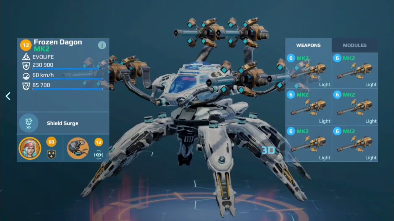 I RAN ARBALEST ON THE DAGON! BUDGET SNIPER BUILD? (War Robots)