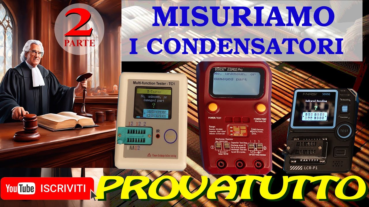058 MISURA DEI CONDENSATORI E INDUTTANZE SUI PROVATUTTO CINESI (PARTE 2)